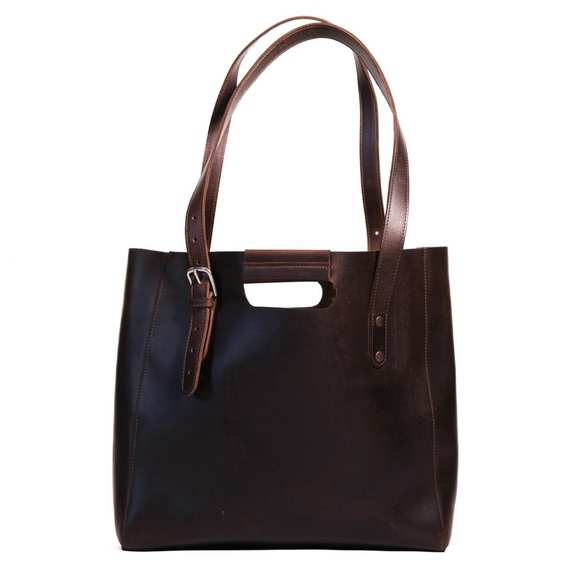 Saddleback Everyday Leather Tote - Picture 2 of 14